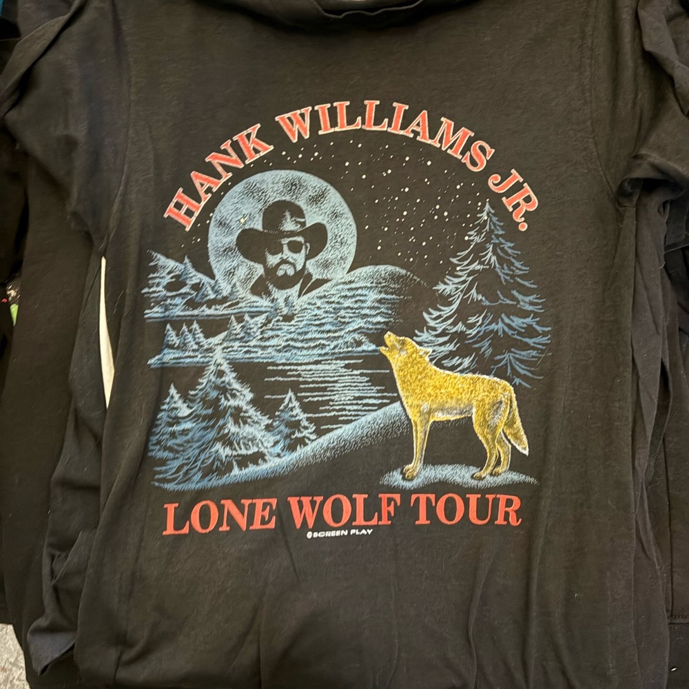 Black Lone Wolf Tour Hoodie